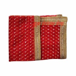 Vaishno Chunri For Goddess - 1/2 Meter / Mata Ki Chunari / Dupatta Buy Online 