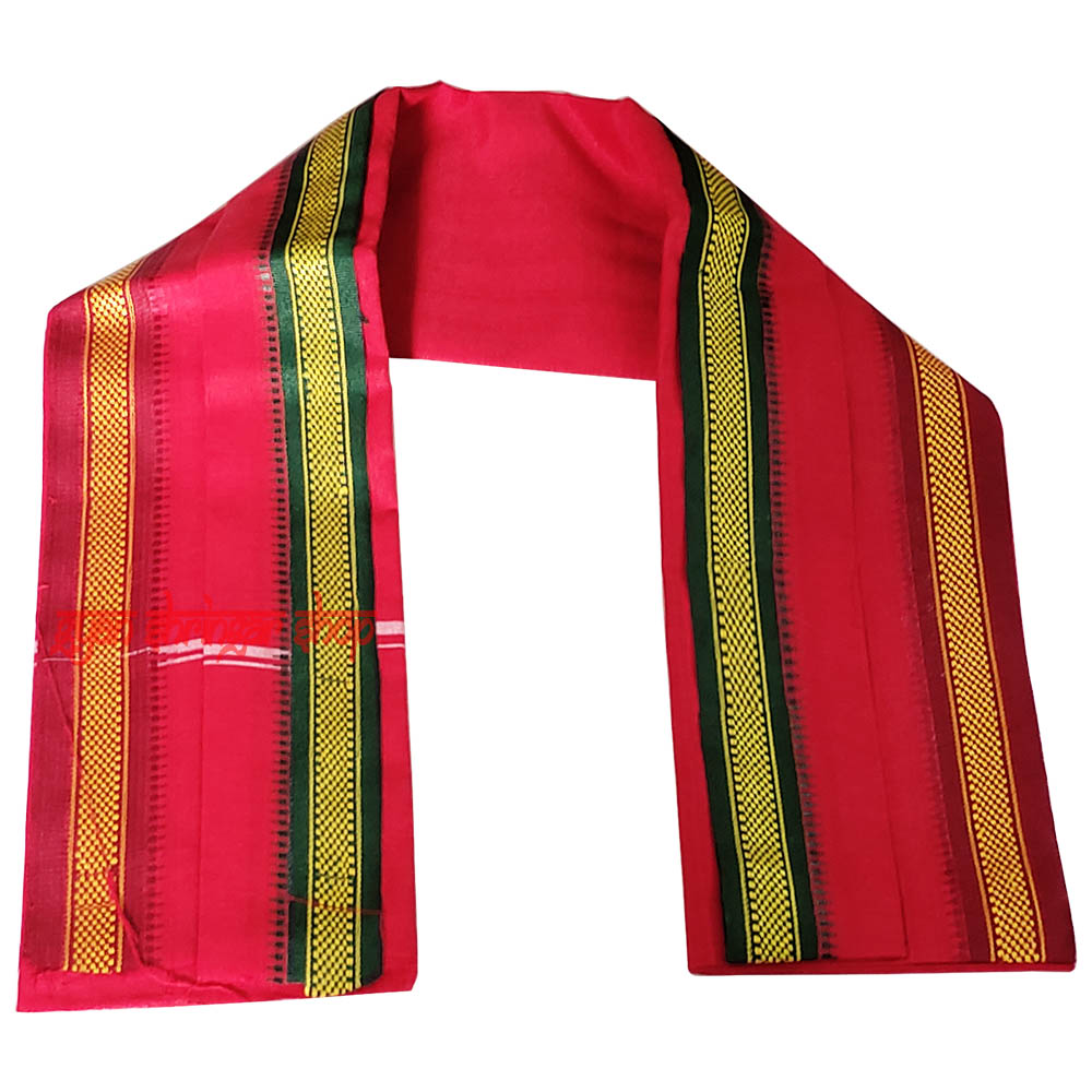 Red Cotton Upran Towel for Men and Priest Buy Online Red Cotton Upran Towel for Men and Priest Buy Online