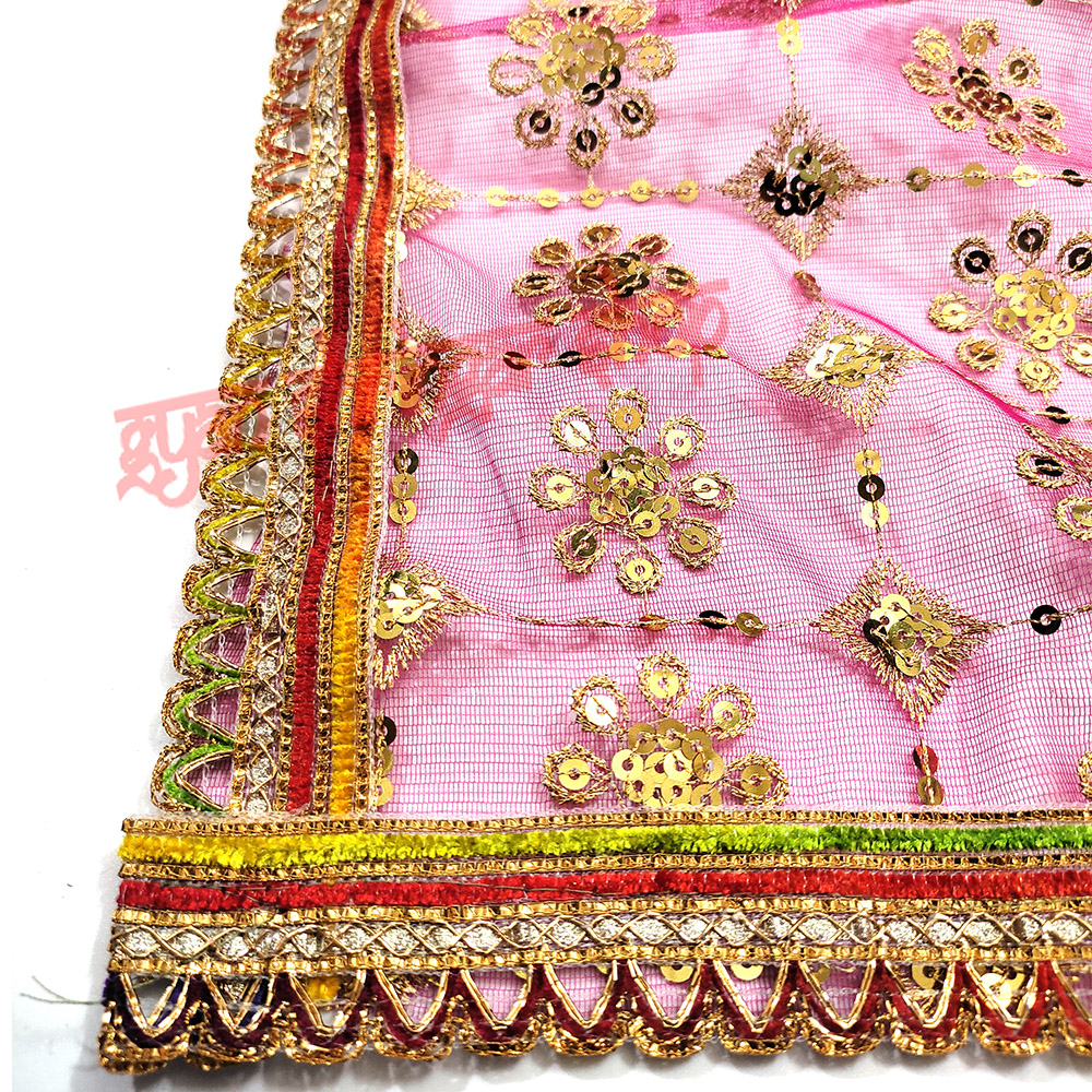 Magenta Color Mata Ki Chunari