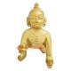 Brass Laddu Gopal Krishna Thakurji Statue