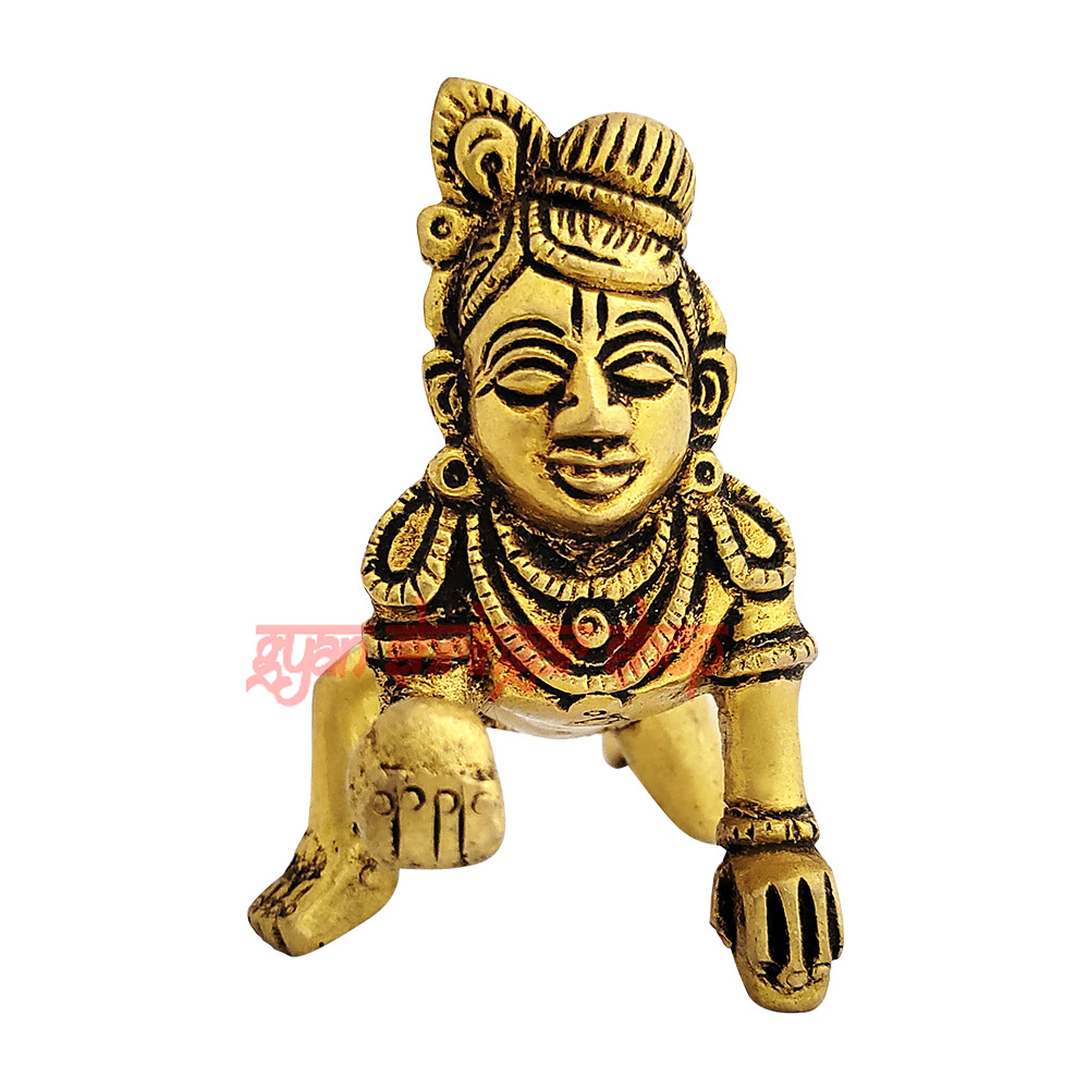 BalGopal Laddu Gopal Idol in Brass
