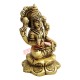 Goddess MahaLaxmi Statue in Brass 
