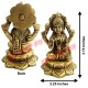 Goddess MahaLaxmi Statue in Brass 