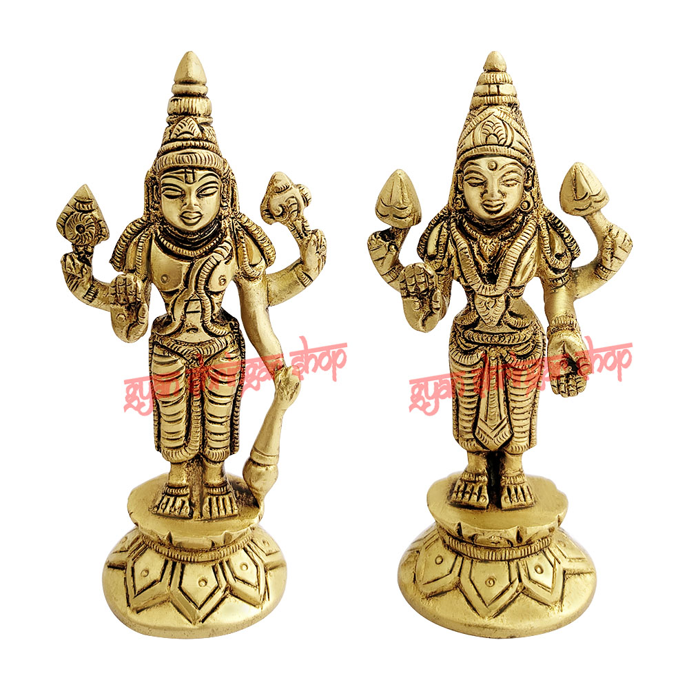 Lakshmi Narayan Brass Murti 
