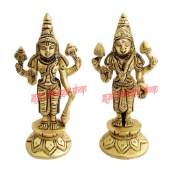 Lakshmi Narayan Brass Murti 