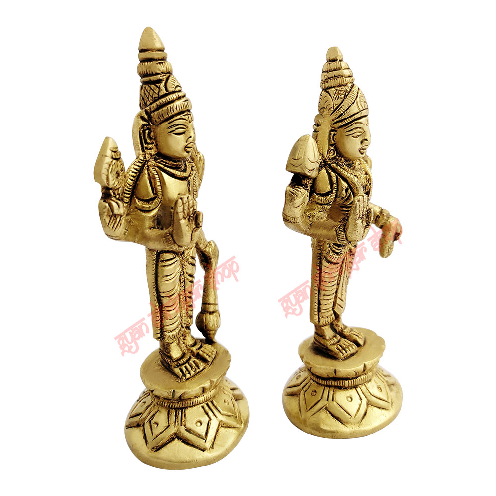 Lakshmi Narayan Brass Murti 