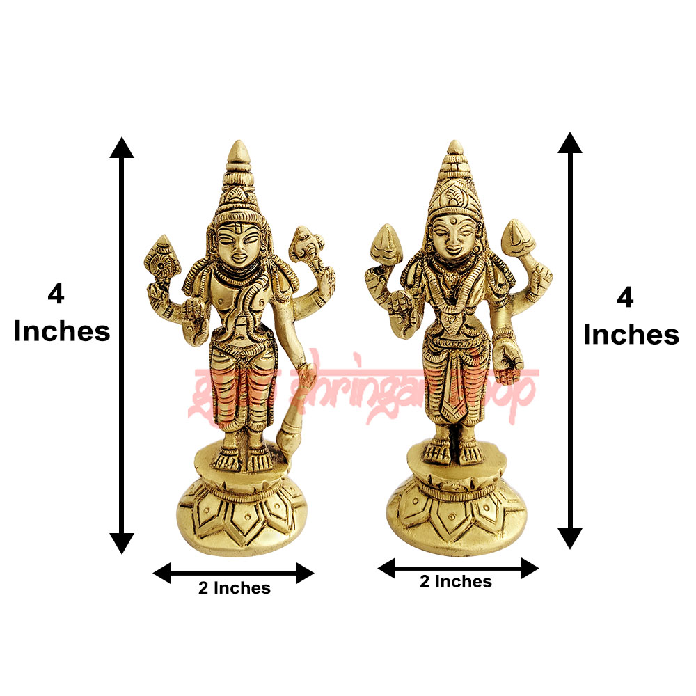 Lakshmi Narayan Brass Murti 