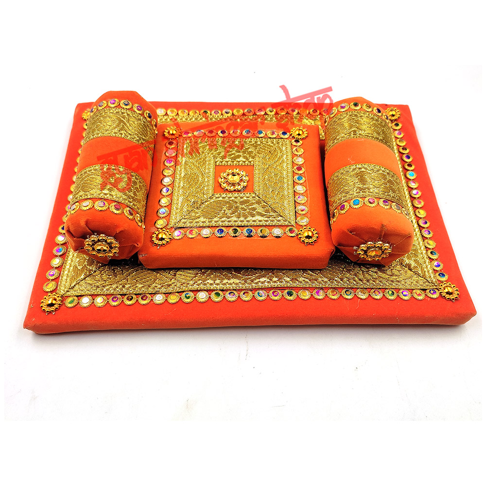 Fancy Gadi Set for Laddu Gopal Deity