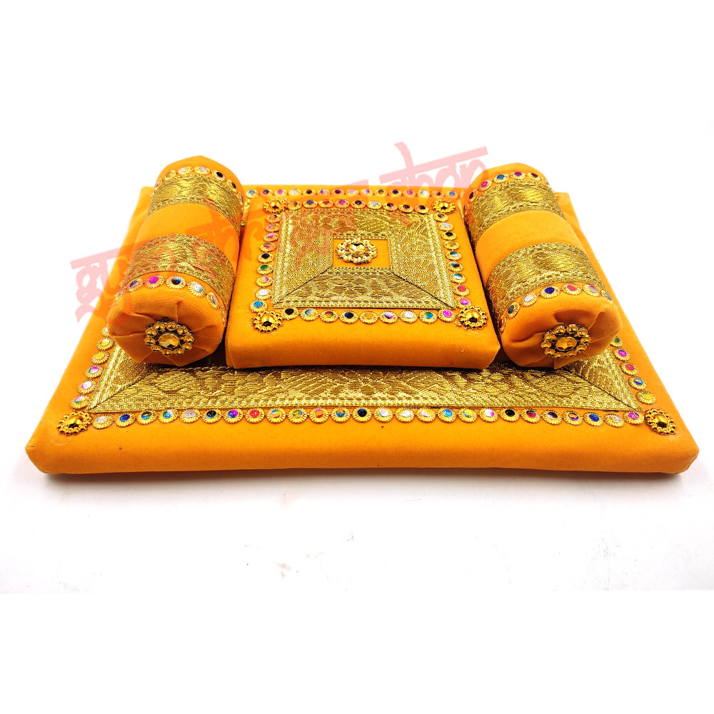 Fancy Gadi Set for Laddu Gopal Deity