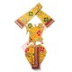 Divine Yellow Radha Krishna Dress Set for Idol Shringar