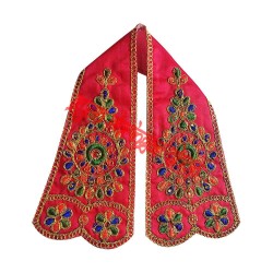 Designer Khesh for Ganpati Idol – 18 Inches | Elegant Ganesh Shringar