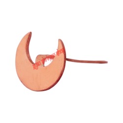 Ardha Chandrakar Tilak Stamp / Half Moon Shape Tilak Maker in Copper Buy Online 