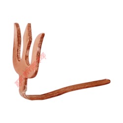 Trishul Bindi Teeka Stamp / Tilak Maker in Copper Buy Online 