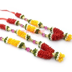 Lal Kesariya Holy Garland set of 2 Buy Online at Low Price
