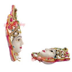Devyai Mahalakshmi Mukhota Face / Margashirsha Mata Mukhota / Margashirsha pooja items 