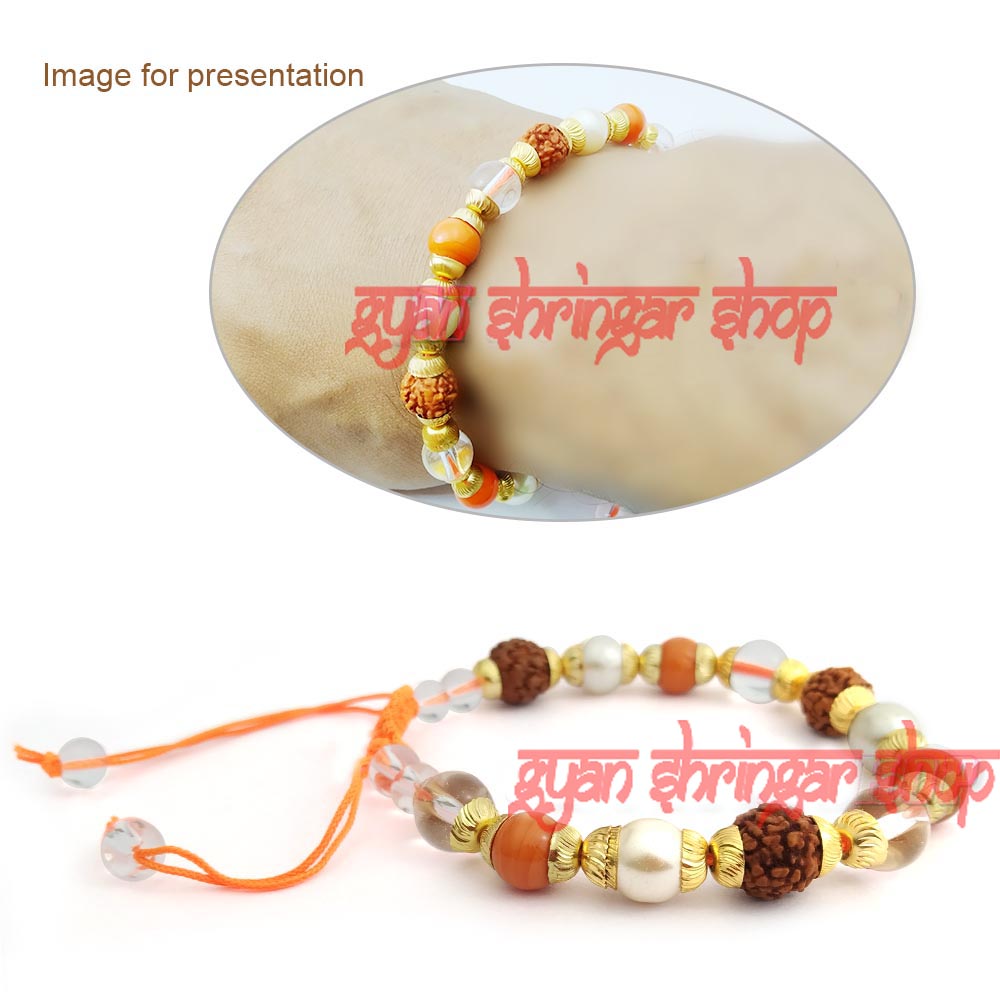 Shivaya Moti Rudraksha Bracelet