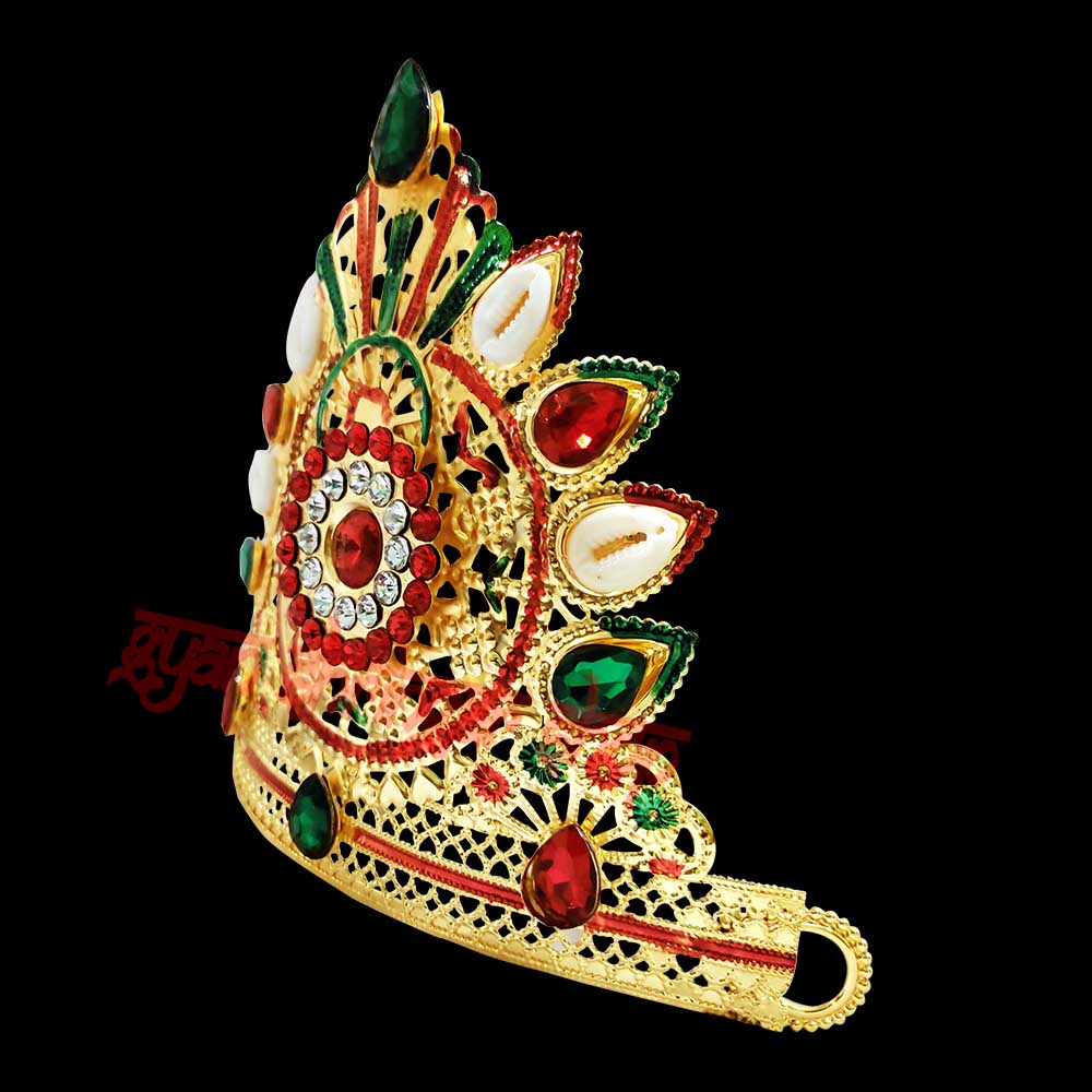 Elegant Deity Crown Mukut for God & Goddess Idols