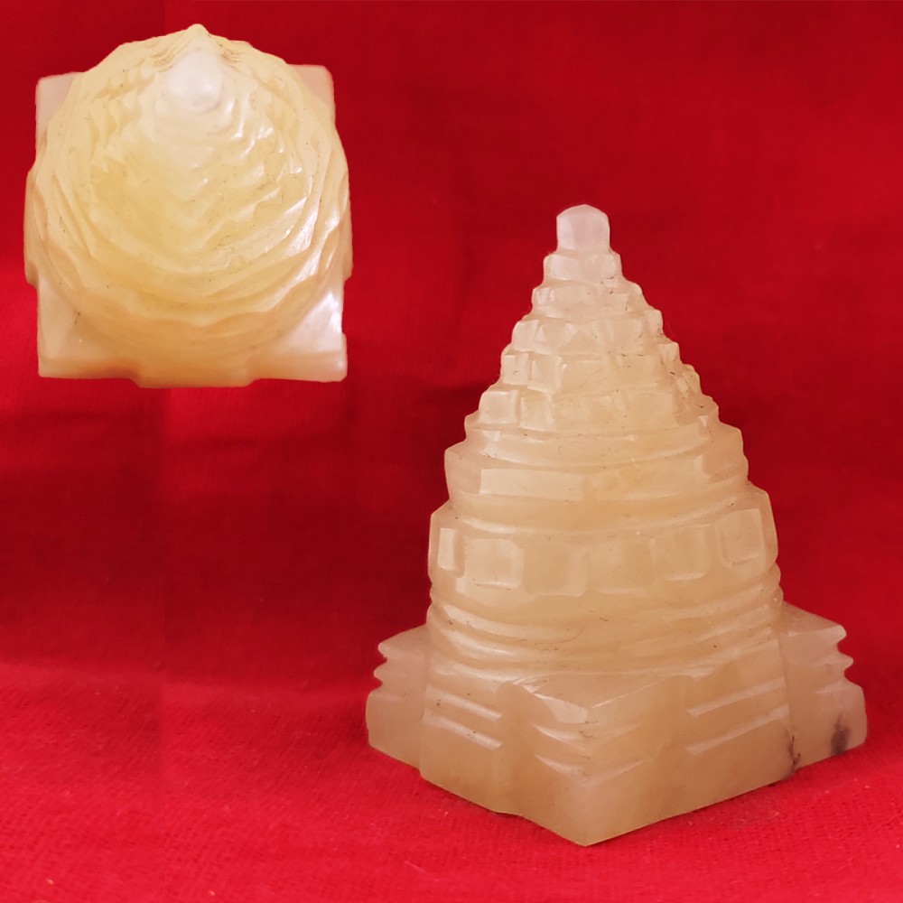Yellow Jade Shree Yantra