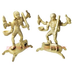 Buy Batuk Bhairav Idol in Brass Online Fine Finishing