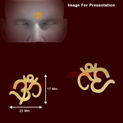 AUM Teeka Tilak Stamp in Brass Forehead Tika / Teeka at Best Price