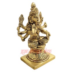 Vijaya Lakshmi Mata Brass Statue one of Ashta Lakshmi