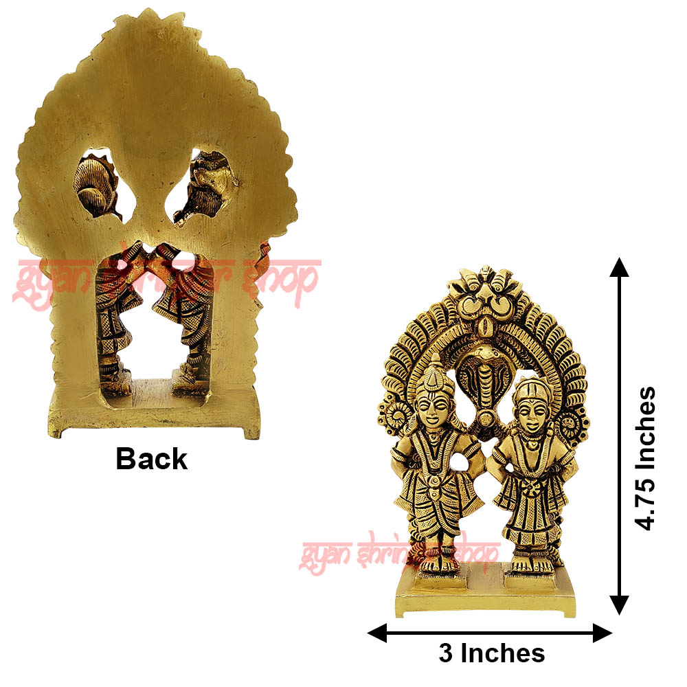 Murti Home Decorative Showpiece Vitthal Rukmini God Idol Buy Online