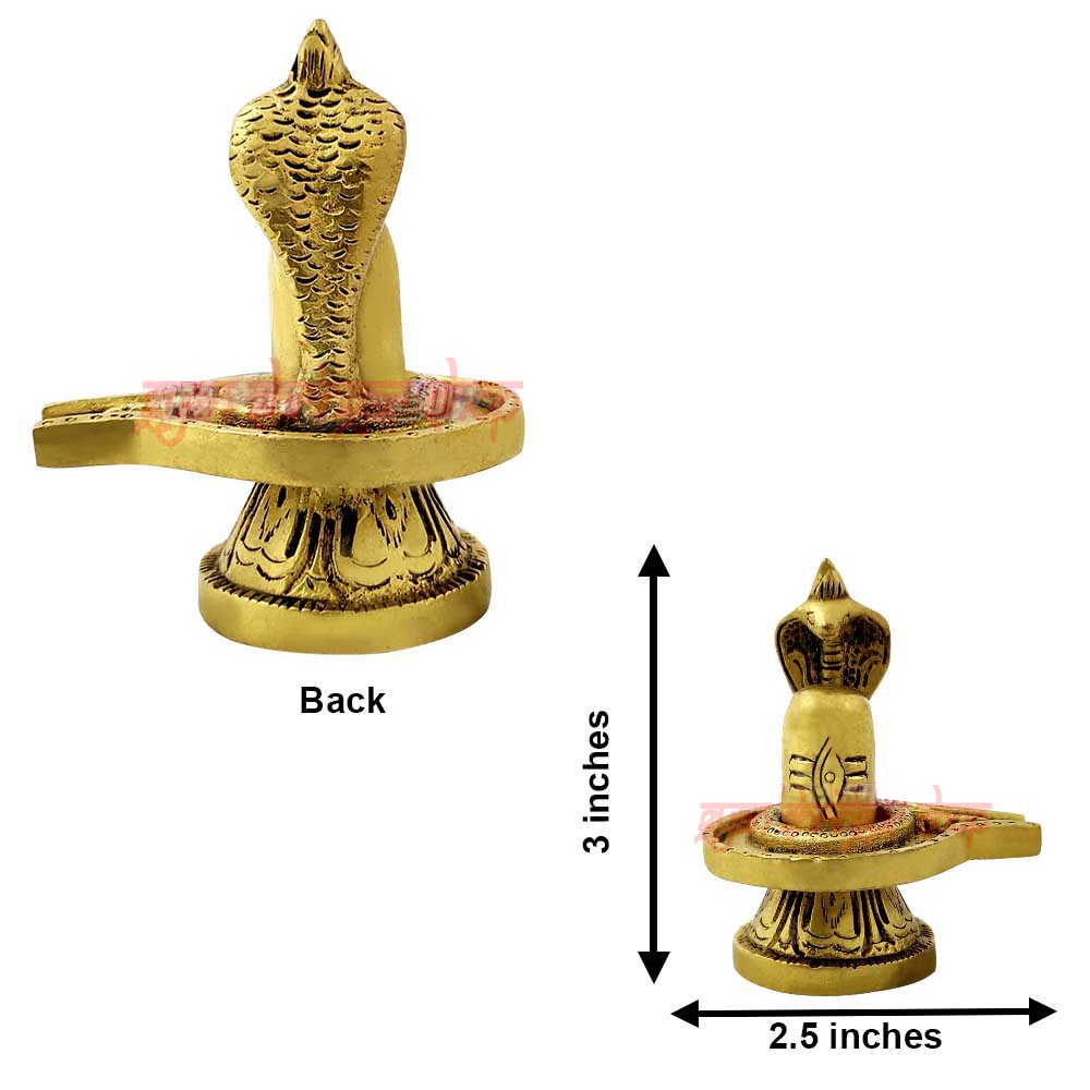Auspicious Shivling with Nag Devata in Brass Divine Beautifully Handcrafted Lord Shiva Auspicious Shivling with Nag Devata in Brass Divine Beautifully Handcrafted Lord Shiva