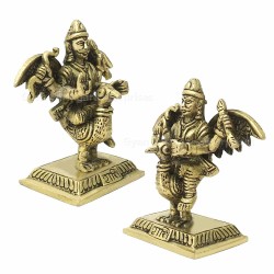 Shani Dev Brass Sculpture