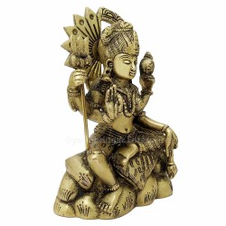 Shiv Parvati Ardhanarishvara Brass Sculpture