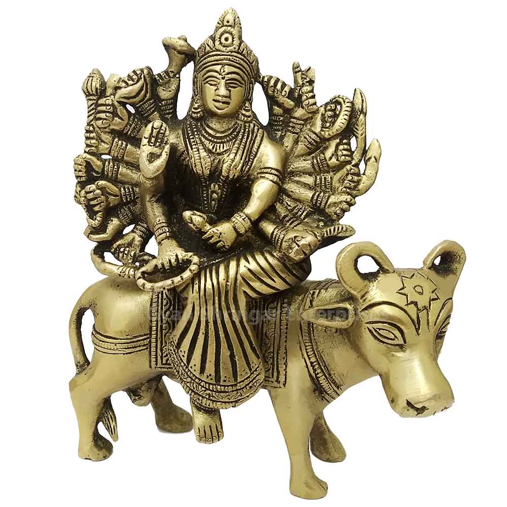 Shri Vihat Mata Brass Sculpture Shri Vihat Mata Brass Sculpture
