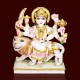Goddess Durga Murti in White Marble Ideal for Home Decor or showpiece Home Temple puja Gift Item Goddess Durga Murti in White Marble Ideal for Home Decor or showpiece Home Temple puja Gift Item