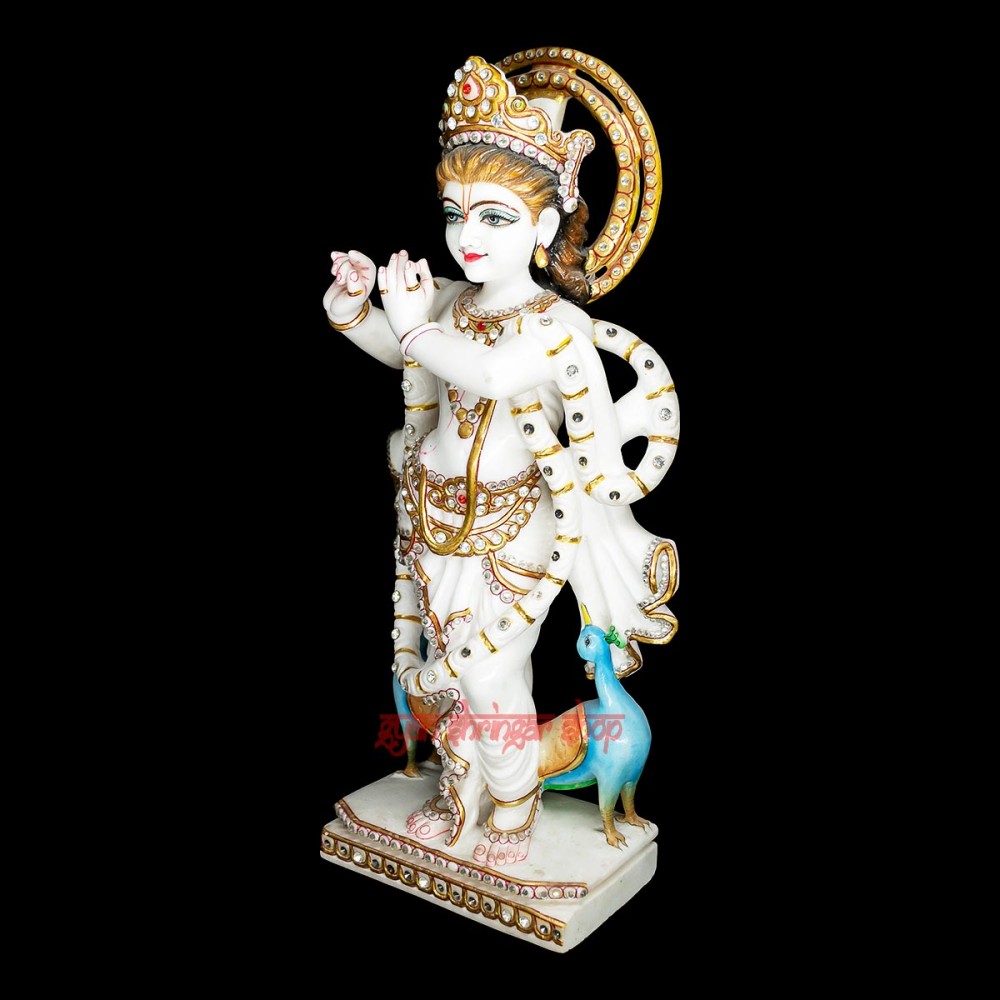 Hanuman Idol in Seated Pose in White Marble Hanuman ji idol for Home Temple statue Showpiece Hanuman Idol in Seated Pose in White Marble Hanuman ji idol for Home Temple statue Showpiece