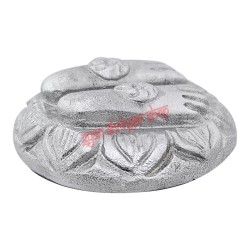 Siddha Parad Lakshmi Charan Paduka Statue for Gift/Home/Decoration/Temple Worship 