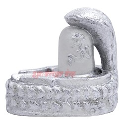 Omkar Shivling with Snake in Siddha Parad Statue for Gift/Home | Office Decoration | Temple Worship 