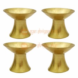 Oil Cup Diya in Brass set of 2