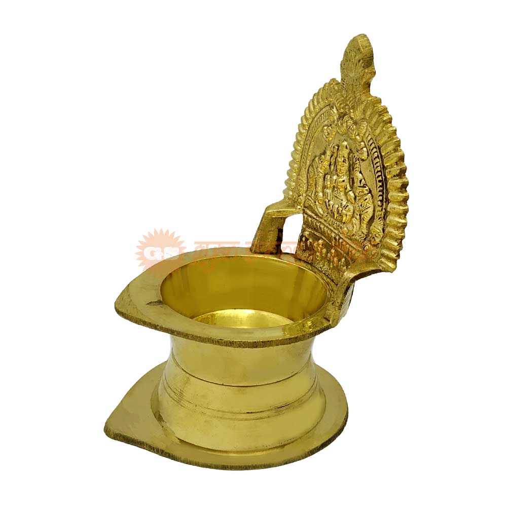 Brass Lakshmi Diya