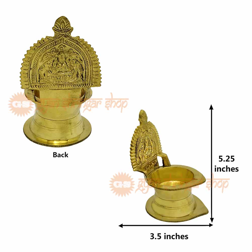 Brass Lakshmi Diya