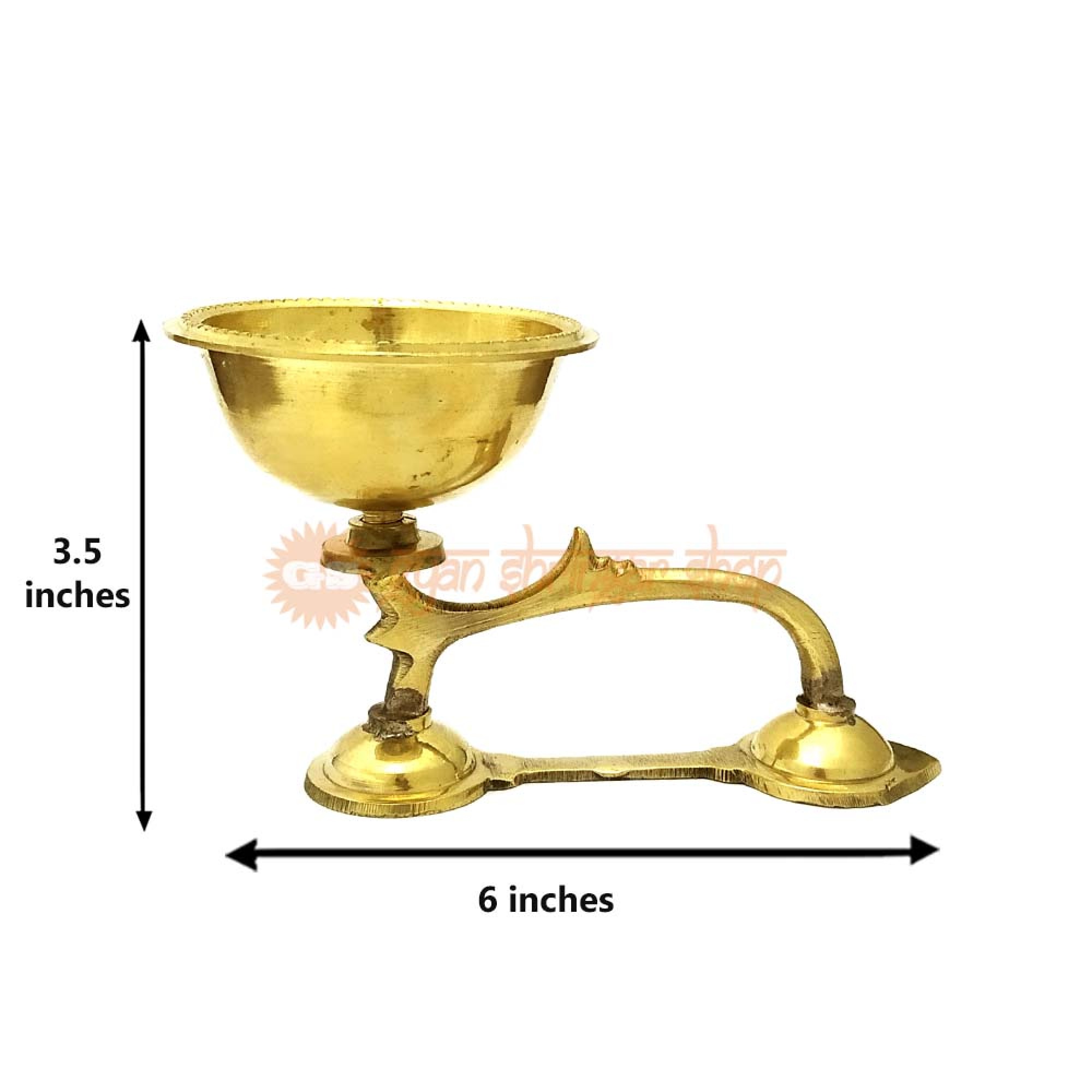 SIKB-Brass Dhoop Aarati-(Pack of 5) main image 1