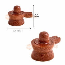 Red Goldstone Shivlingam -70 GMS