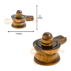 Tigers Eye Shivling - 178 GMS