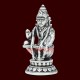 Ayyapan Swami 3D Solid Sterling Silver Idol / Ayyapa Murti for Home Temple