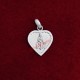 Shirdi SaiBaba Heart Shape Locket in Pure Silver