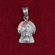 Balaji Sri Hanuman Face Pendant in Sterling Silver