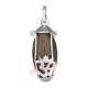 Om Design Narmada Shivling Silver Locket
