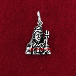 meta description for Bhagawan Shankar Small Pendant in Sterling Silver