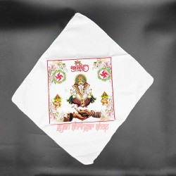 Ganpati Hast Melap Wedding Cloth / Rumal / Ganesh design Rumal 