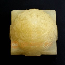 Yellow Jade Shree Yantra